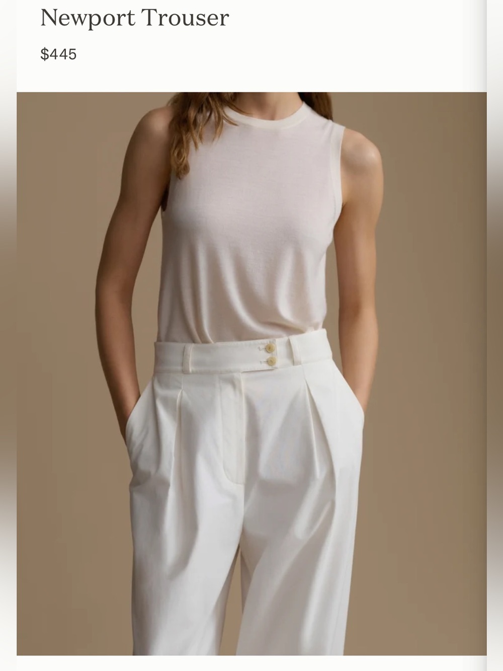 NWT Jenni Kayne Newport Trouser